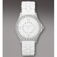 MARC by Marc Jacobs Crystal-Faced Pelly Watch