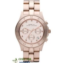 Marc By Marc Jacobs Blade Mbm3102 Women's Rose Gold Watch 2 Years Warranty