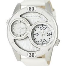 Marc Ecko Men's E16584g3 The Maestro White Leather Strap Watch