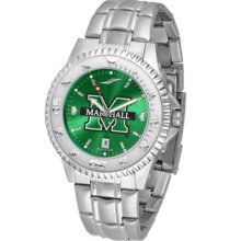 Marshall Thundering Herd Competitor AnoChrome Men's Watch with Steel Band