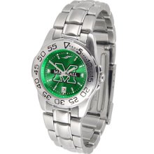 Marshall Thundering Herd Sport Steel Band AnoChrome-Ladies Watch