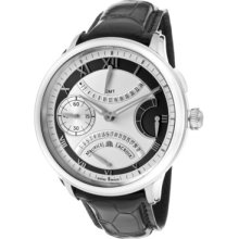 Maurice Lacroix Men's Hand Wind Gmt Genuine Alligator