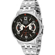 MB1020B Accurist Mens Acctiv Chronograph Black Watch