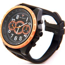 Mega Oversized Sport Men Watch With Bright Neon Color Dial Ga4120