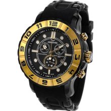 Men Aquaswiss 96XG037 Rugged Black Rugged Quartz Chronograph Blac ...