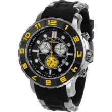 Men Aquaswiss 96XG059 Rugged Rugged Quartz Chronograph Black Dial ...