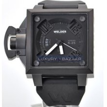 Mens 46mm Stainless Steel K25-4100 (SS - IBP / Black - Black / Rubber)