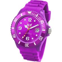 Men's 48mm ice sili forever watch purple si.pe.b.s.09