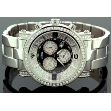 Mens Aqua Master Diamond Watch 3.60 Ct W-104a