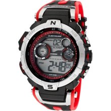 Men's Craft Digital Multi-Function Red/Black Rubber ...