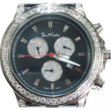 Mens Diamond Joe Rodeo TraxNYC Master Pilot VS JMP07 Round Cut 7.20ct