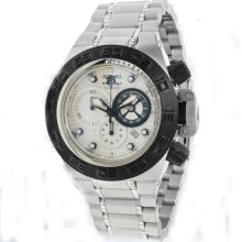 Men's Invicta Mid-size Subaqua Iv Chrono Stainless Steel White Dial Watch 10139