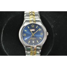 Mens Quartz Wristwatch With Day/Date Keeping Time!!