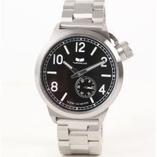 Mens Vestal Watches - Canteen Metal Watch - Silver - One Size