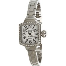 Miami Beach by Glam Rock Art Deco 24mm Stainless Steel Watch with Crystal - MBD27171 Watches : One Size