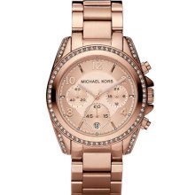 Michael Kors 'Blair' Chronograph Watch, 39mm Rose Gold