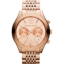 Michael Kors 'Brookton' Chronograph Bracelet Watch, 42mm Rose Gold