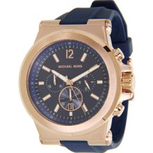 Michael Kors Dylan Chronograph Silicone Mens Watch MK8295 ...