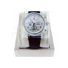 Michele CSX Diamond 71-3611 Stainless Steel Watch