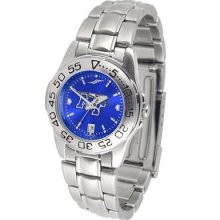 Middle Tennessee State MTSU Ladies Stainless Steel Dress Watch