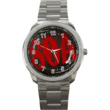 minecreef sport metal watch - Silver - Gun Metal - 1.5