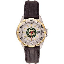 Minnesota Wild NHL Women?s All Star Watch with Leather Band