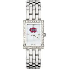 Montreal Canadiens NHL Womens Allure Stainless Steel Watch ...