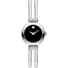 Movado Harmony Ladies Watch Stainless Steel Bracelet with Diamonds 0606239