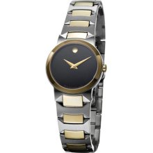 Movado Women's Temo Black Dial Watch 0606065