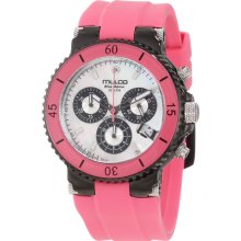 Mulco MW3-70604-088 Fashion Analog Pink Silicone Band Unisex Watch