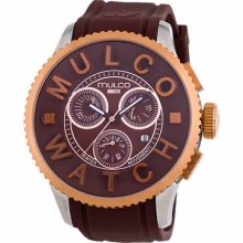 Mulco Post Mwatch 3d Collection Chronograph Unisex Watch Mw310302033