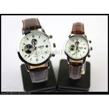 Nary Fashion Leather (pu) Belt Sports Lovers Wrist Watch Business Wa