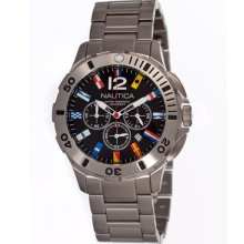 Nautica N21531g Nst Chrono Flag Mens Watch