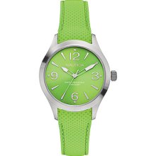 Nautica Watch, Case (38Mm) Steel / Green