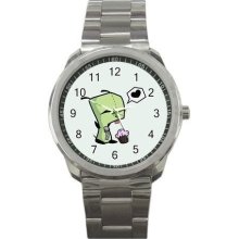 NEW Invader Zim Cupcake Unisex Sport Metal Watch