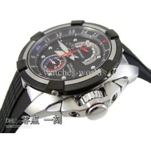 New Jg Selko Selko Yacht Racing Spc005p1 Chronograph Black Dial Men'