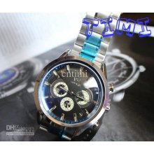 New Mens Timepiece 6 Hands Auto Mechanical Watch Uk Size 2012 Hotsal