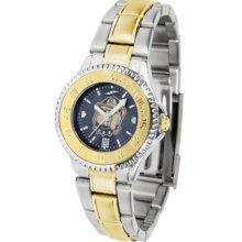 New Mexico Lobos Competitor AnoChrome Ladies Watch with Two-Tone Band