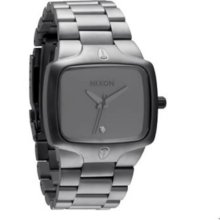 NEW Nixon Player Steel Matte Black/Gunmetal Watch - A1401062