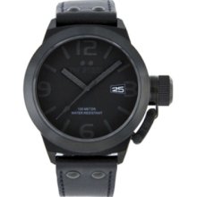 NEW TW Steel Cool Black Quartz Stainless Steel TW844