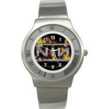 Nine Inch Nails Stainless Steel Watch For Sport Men Wristwatch Fashion