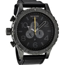 Nixon 51-30 Chronograph Gunmetal Mens Watch A124680