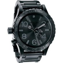 Nixon 51-30 Tide Subdial All Black Mens Watch A057001 ...