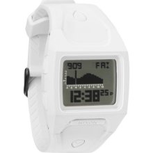 Nixon Lowdown Men's Surf Wrist Watch White