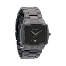 Nixon Player Watch in All Gunmetal / Black