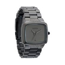 Nixon Player Watch in Matte Black / Matte Gunmetal