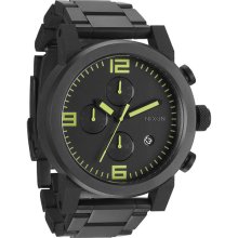 Nixon Ride SS Watch in AllBlack/Lum