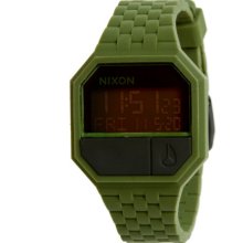 Nixon Rubber Re-Run Watch Matte Black/Surplus, One Size