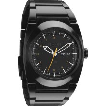 Nixon The Don Watch All Black/Orange One Size For Men 20636317801