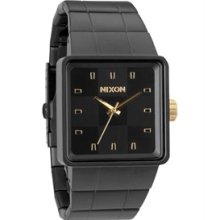 Nixon The Quatro - matte black/gold